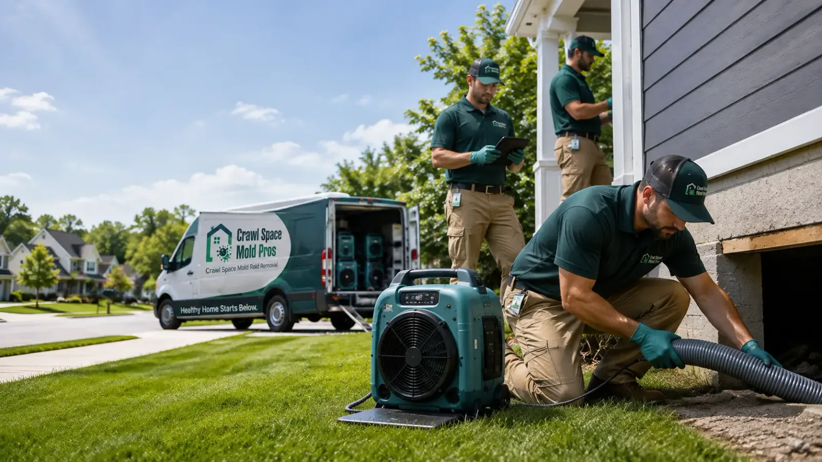 Crawl Space Mold Removal in Grand Marais, MN